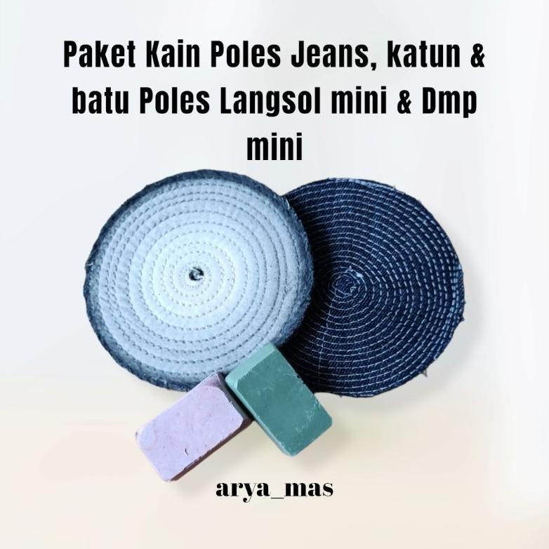 Paket Hemat Batu Dmp Batu Langsol Kain Jeans Kain Tipis