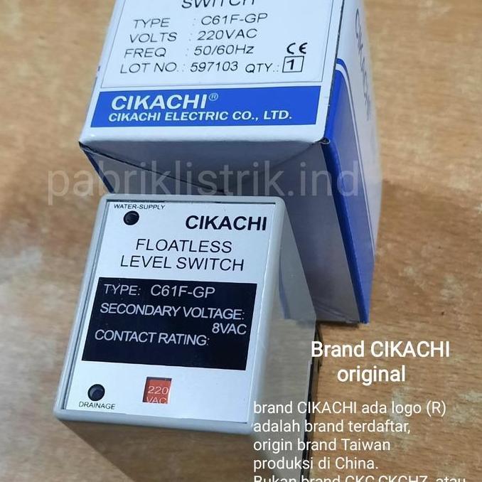 Lansung- Floatless Level Switch Water Level Control C61F Gp Ckc Cikachi 61F Gp