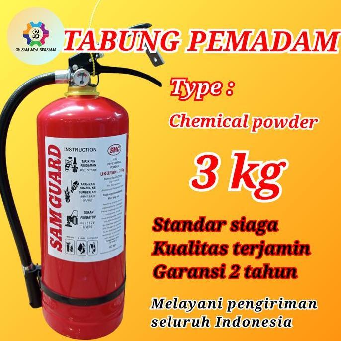 Yxyg- Apar Powder 3 Kg / Apar Dcp 3 Kg / Tabung Pemadam Isi Powder