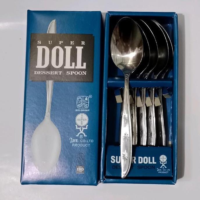 Taberu- Sendok Makan Super Doll - Sendok Doll - Sendok Stainless Super Doll Kitchenware