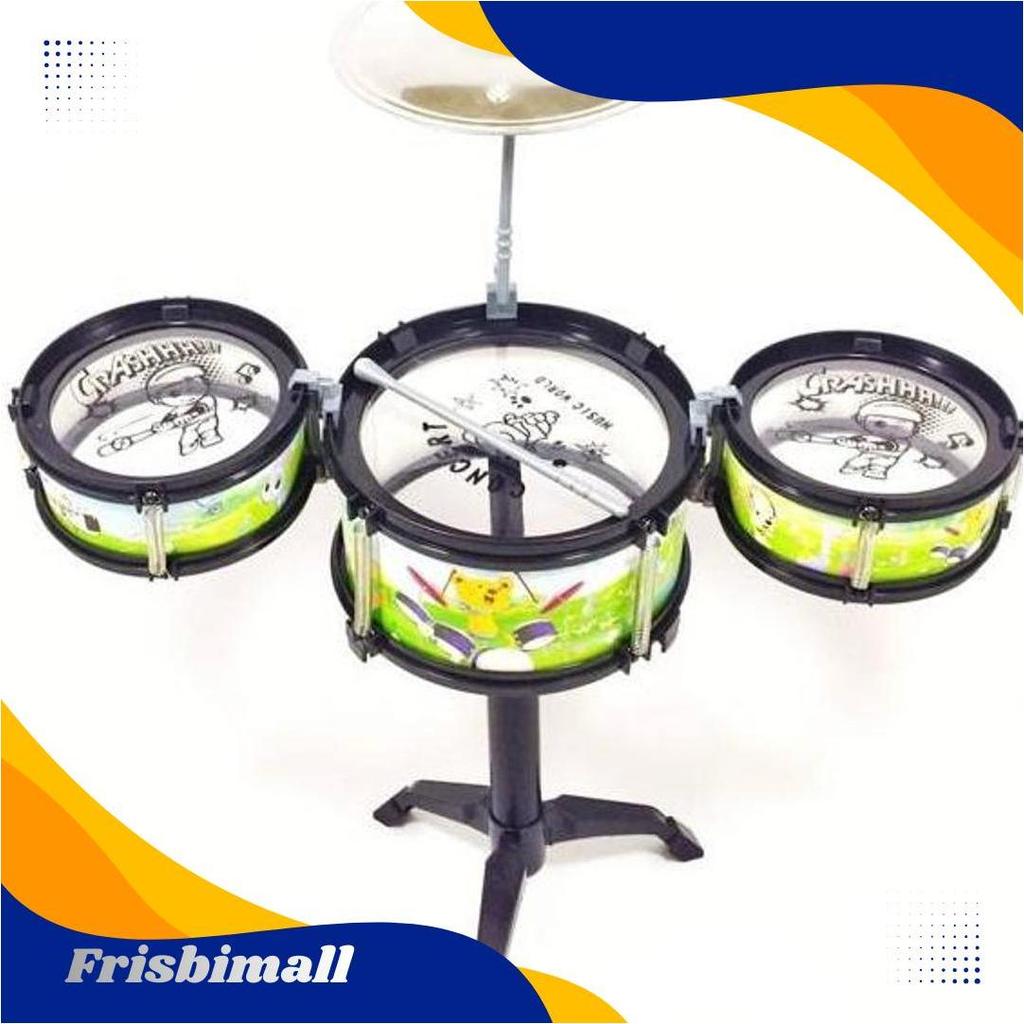 DRUM SET MINI ANAK / MAINAN DRUM SET / MINI JAZZ DRUM / MINI DRUM SET  / DRUM SET MAINAN ANAK ATProm