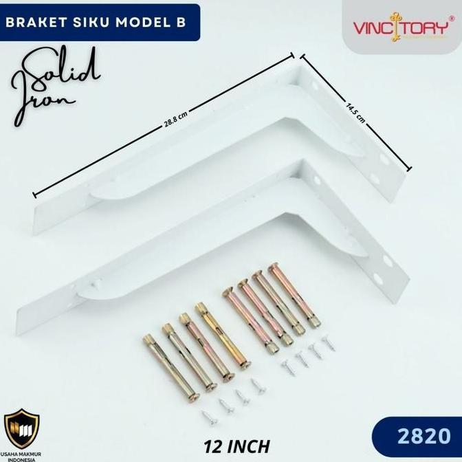 SIKU RAK Dinding Lipat Besi L Rak Penyangga Bracket Ambalan Sepasang | Bracket Siku Ambalan Dinding