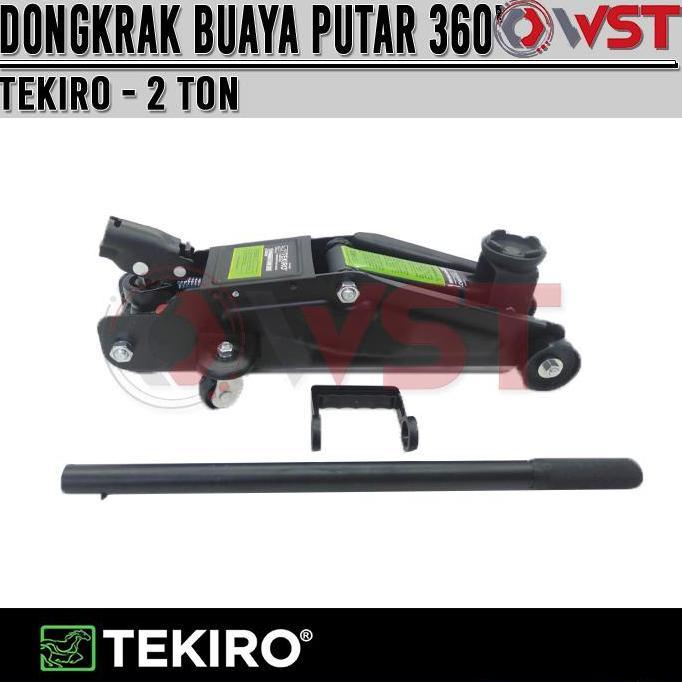 Tekiro Dongkrak Buaya Putar 2 Ton Hidrolis / 2Ton Putar / Mobil