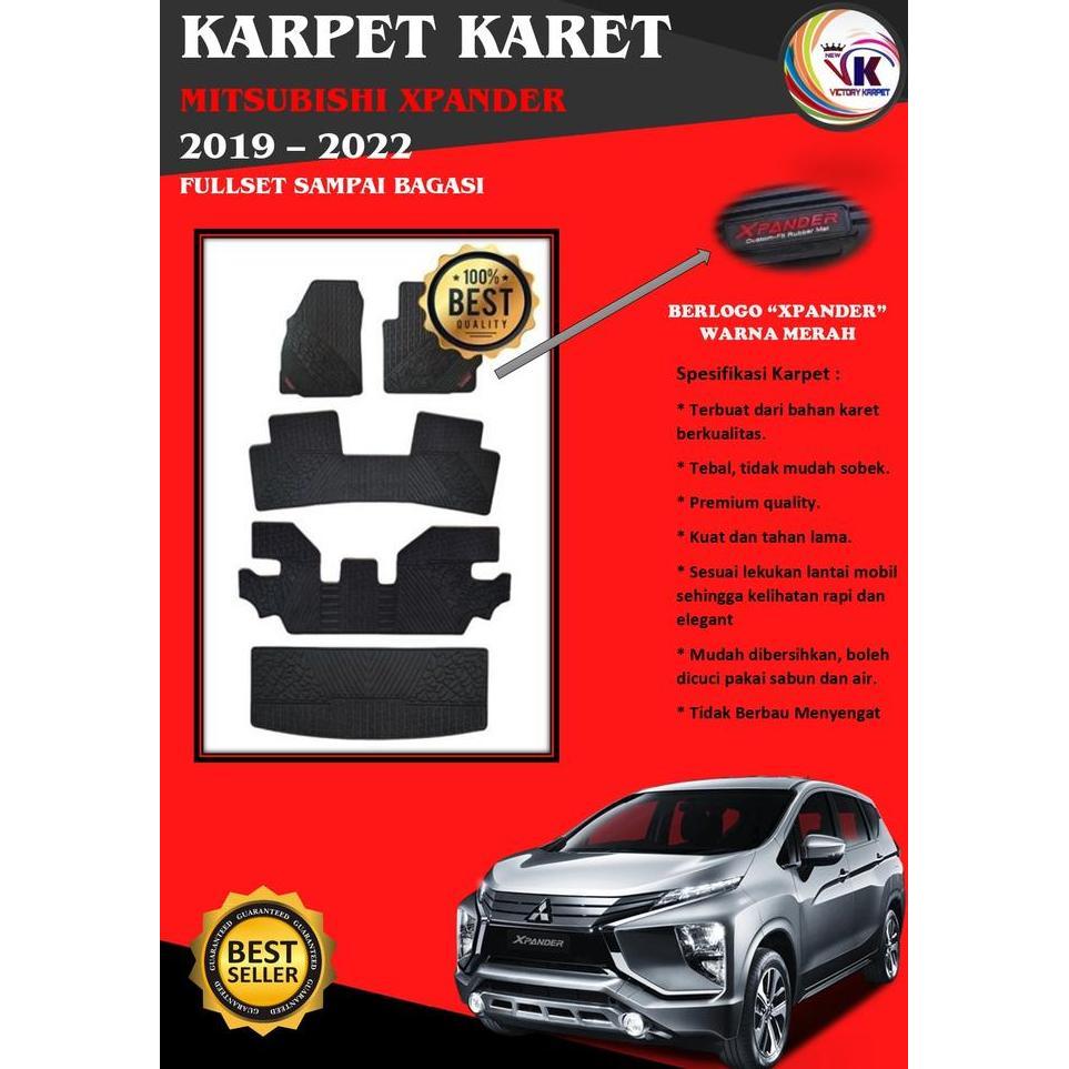 Karpet Mobil Xpander Cross 2019/2021 Premium Full Set
