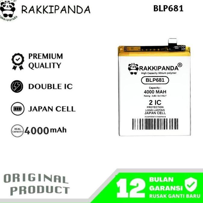 RakkiPanda BLP681 Compatible With Oppo F9 / F9 Pro / R17 Batre Batrai Baterai Battery