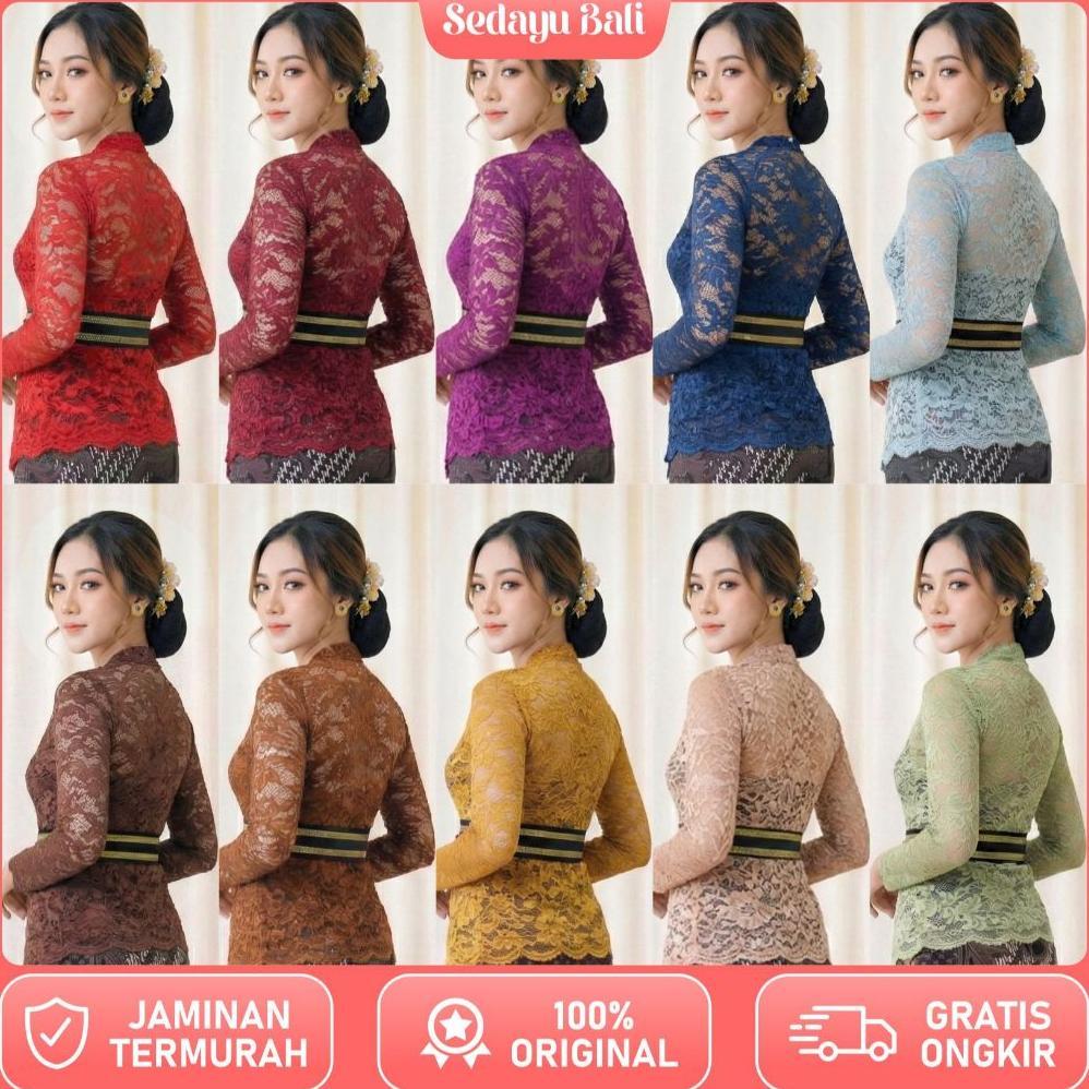 OFFICIAL Full COLOR ONE SET KEBAYA SOFIA PANJANG SET OBI BELT | Pakaian Adat Atasan dan bawahan wani