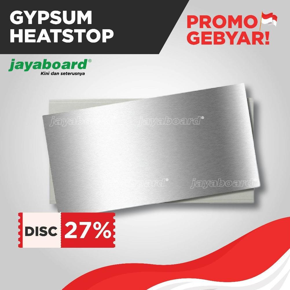 Gipsum Heatstop 9mm / Gypsum Heatstop / Gipsum Anti Panas / Jaya Board