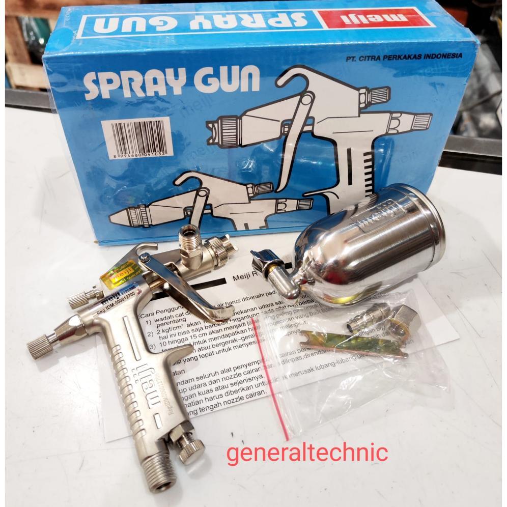 Spray Gun R3 Meiji Reg TW Spray Gun Meiji R3G Tabung Atas 200cc