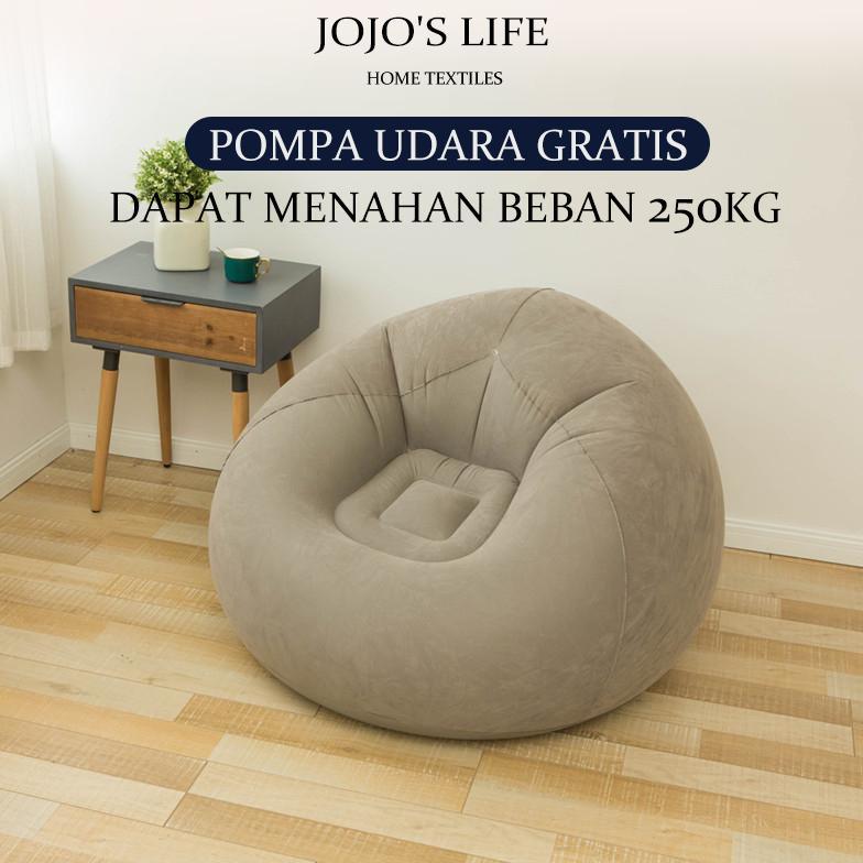 PROMO [Promo] Bean Bag Dewasa Single Sofa Minimalis Sofa Millenial Bean Bag Portabel Sofa Santai Ang