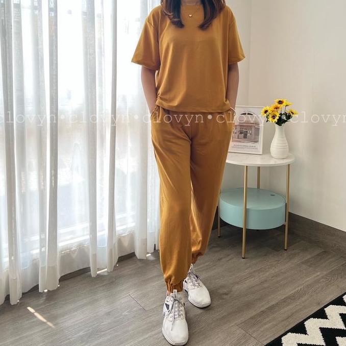 Setelan celana panjang wanita JOGGER