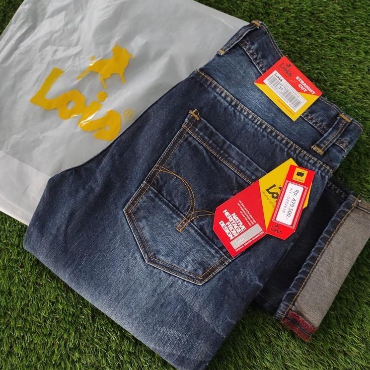 PAKET HEMAT Celana Jeans Lois Original Pria 27-38 Panjang Terbaru - Jins Lois Cowok Asli 100% Premiu