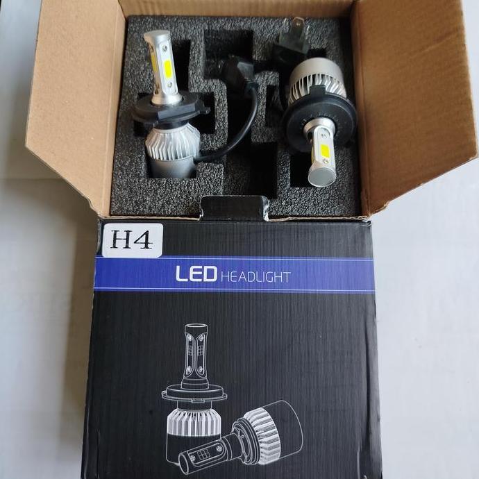 Kualitas Terjamin Lampu Utama Led H4 24 Volt Truk Bus 72 Watt Pnp Sepasang