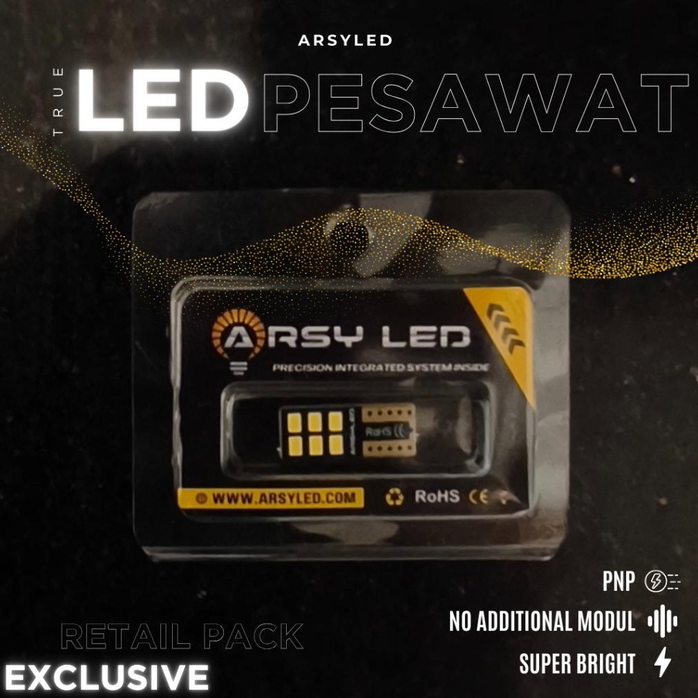 RAVIERACOLLCET ARSY LED LAMPU PLAT NOMOR MOTOR BEAT VARIO NMAX AEROX MATIC PREMIUM