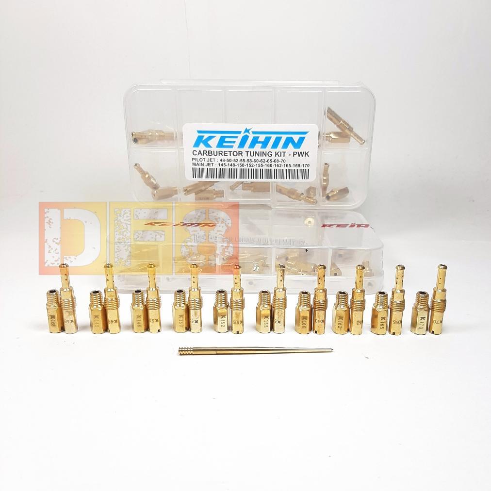 VELISSA PILOT JET MAIN JET SPUYER KARBURATOR PWK SET TUNING PER BOX PWL VESPA 2TAK TIGER GL PRO NINJ