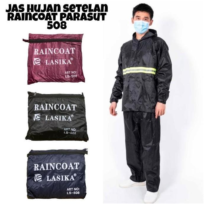 NEW JAS HUJAN SETELAN RAINCOUT BAHAN PARASUT DEWASA ORI