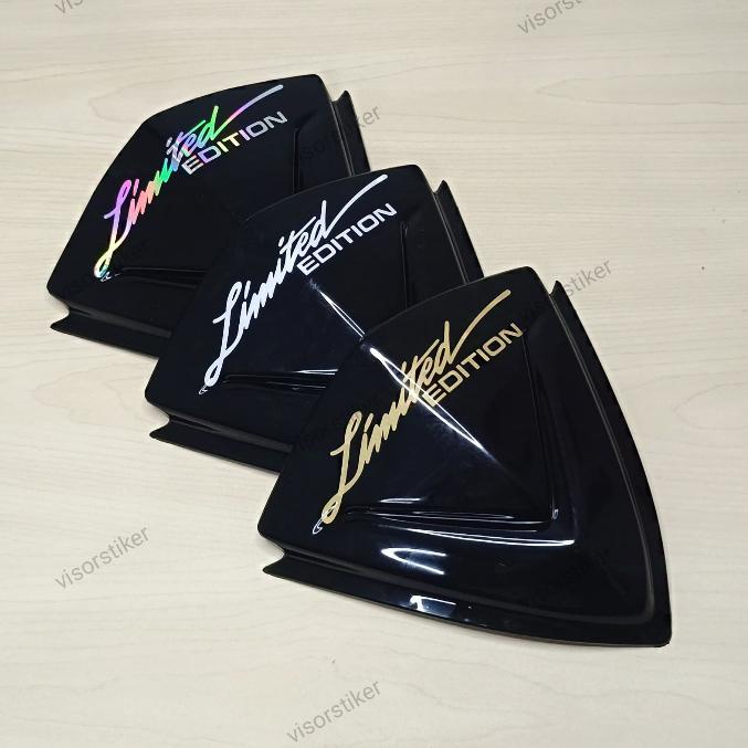 ZELVESSA VISOR BEAT KARBU BEAT OLD MIO SPORTY MIO SOUL KARBU MIO M3 STIKER LOGO WINDSHIELD HONDA BEA
