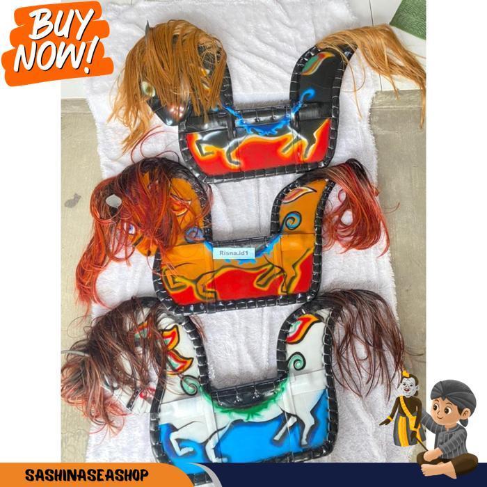 Jaran Kuda Lumping Kesenian Jatilan Bahan Spons Tebal Size P-+85 T55Cm