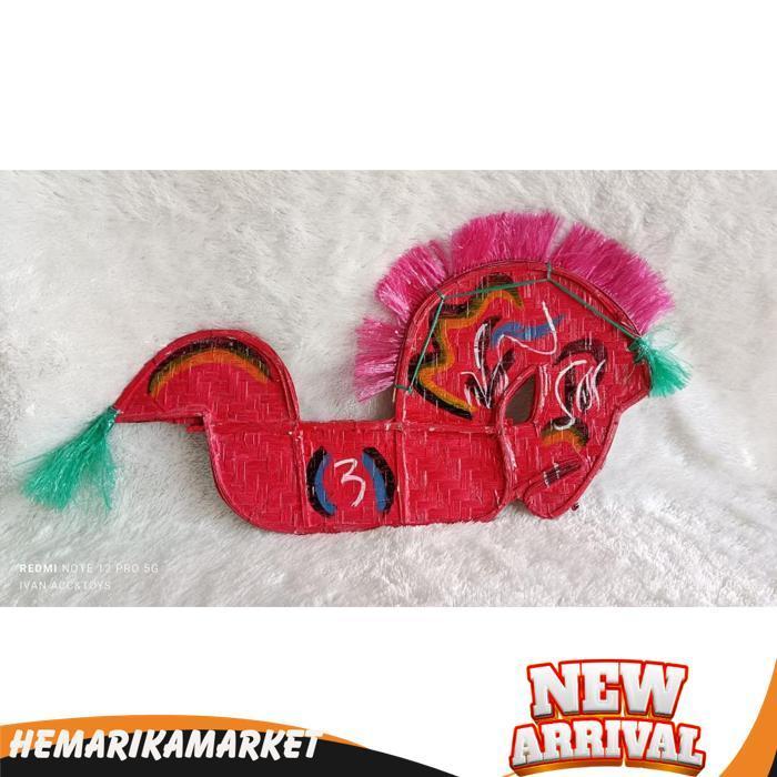 [Diskon] Jaran Kepang Besar 88Cm / Jaranan Besar / Kuda Lumping / Kuda Pentas Latihan Jaranan