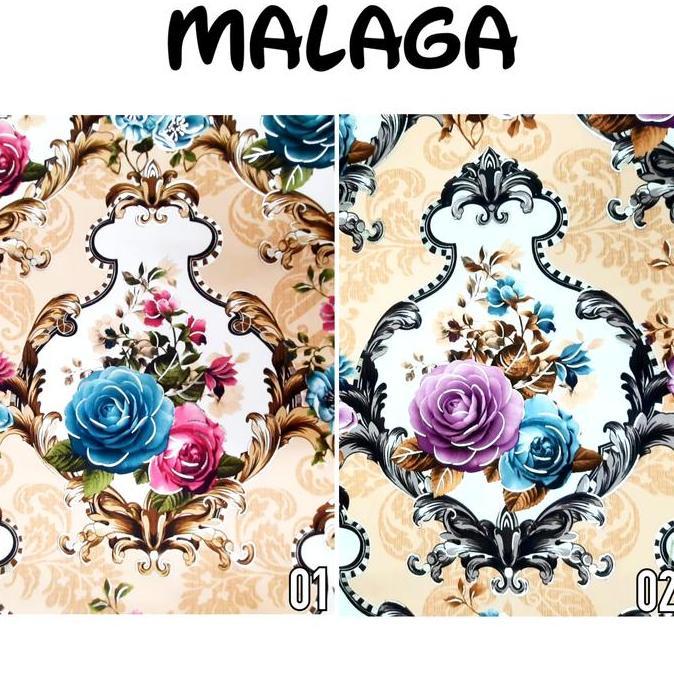 Kain Motif Bunga Kembang Klasik - Malaga (Bantal Sofa, Kursi, Jok)