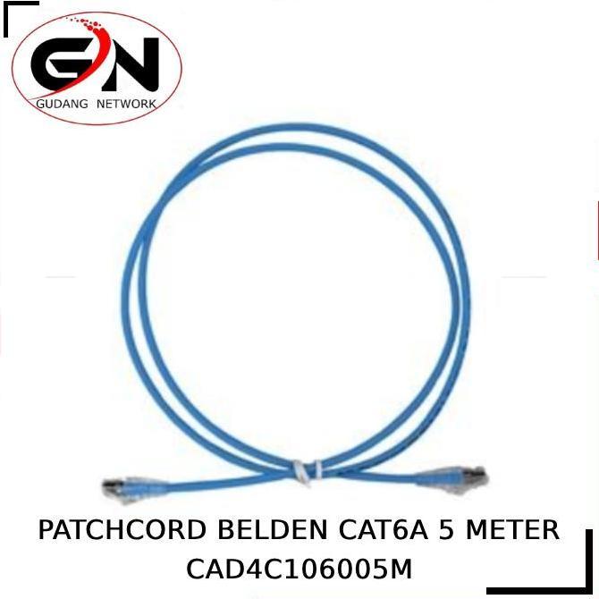 NEW PATCHCORD BELDEN CAT6A 5 METER CAD4C106005M