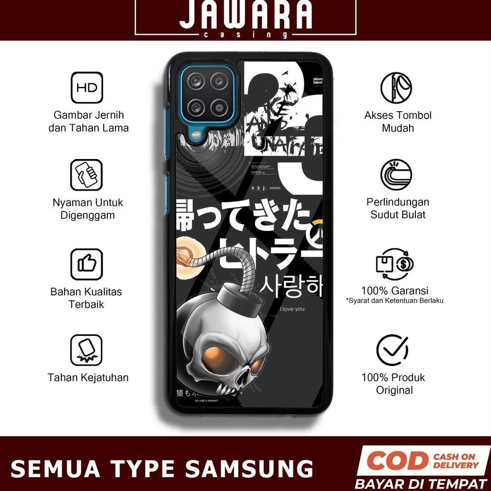 Case Samsung A12 M12 Case Hp Samsung A12 M12 Premium Glossy Jawara Casing [Jpnr] Casing Hp Aesthetic