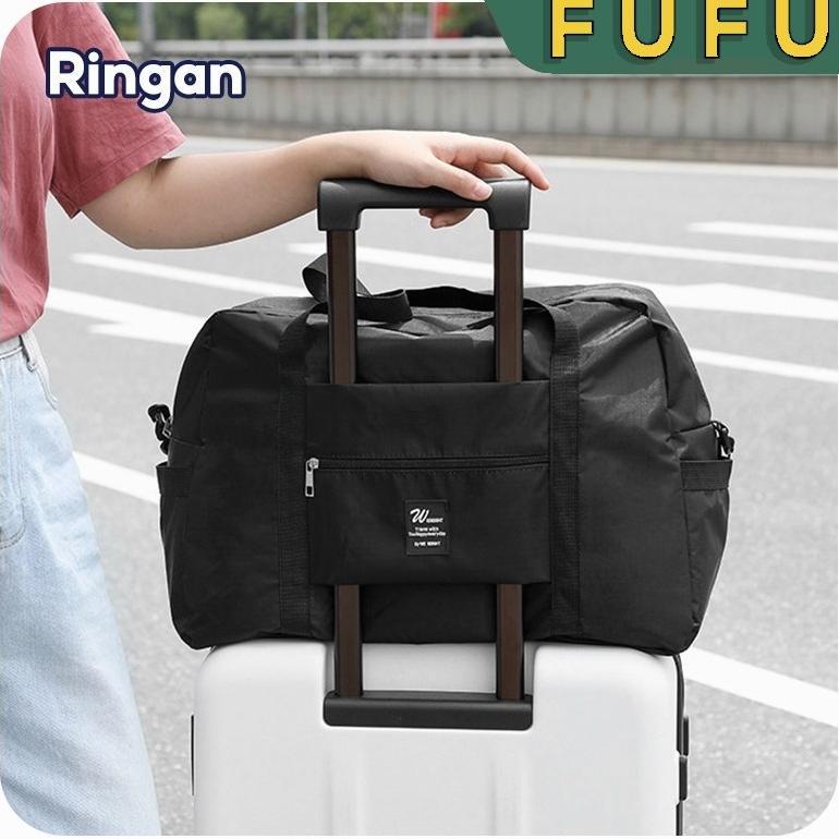 Diskont Fufu Tas Travel Jinjing Besar / Tas Travel Kain Oxford Waterproof / Tas Travel Koper