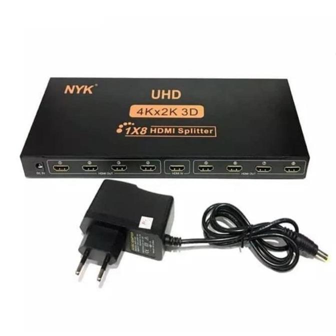 TERBARU - HDMI Splitter 8Port - HDMI SPLITTER 8PORT