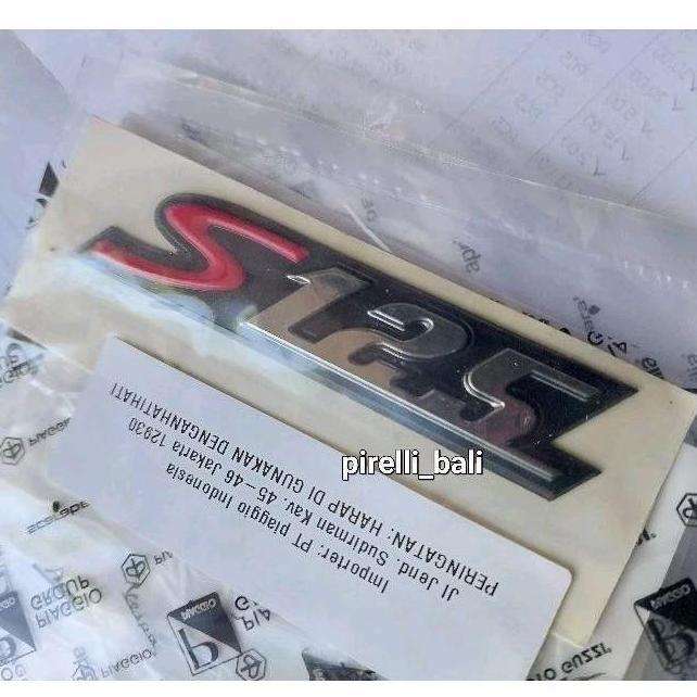 Sticker Vespa S 125 Original Emblem Body Stiker