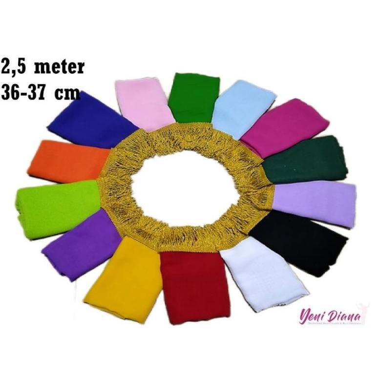 NEW Sampur Tari Renda Emas 2,5m Sifon Hicon [terbaik][terlaris]