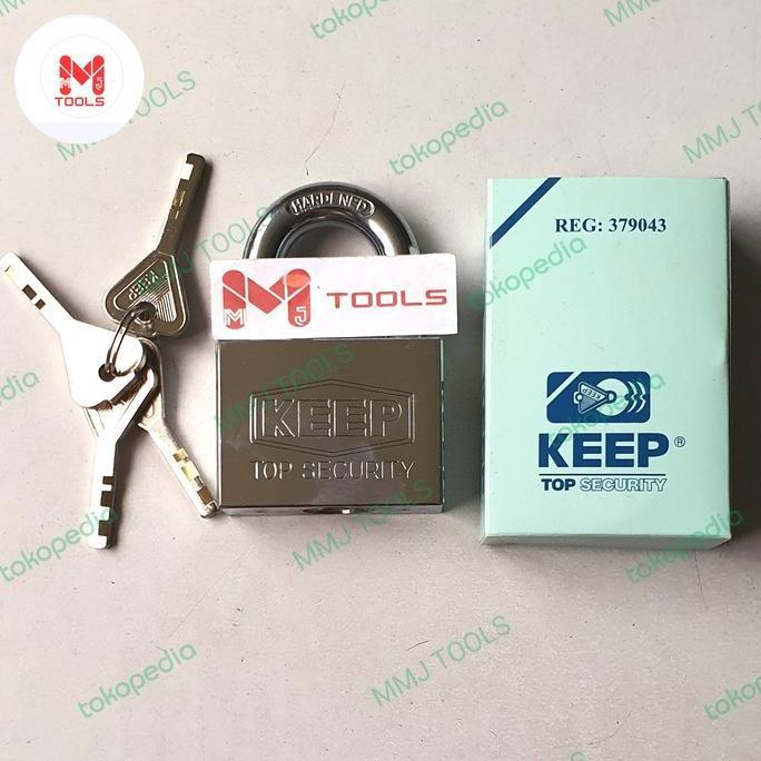 Gembok KEEP 60mm Pendek- KEEP Top Security Lock-KEEP Gembok stainless