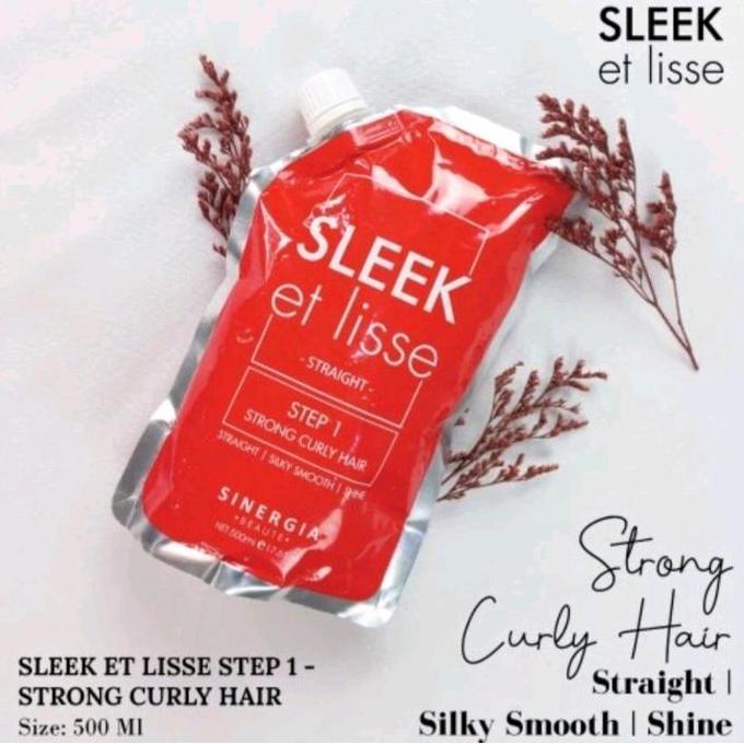 Sleek et Lisse Straight Step 1 / Obat Pelurus Rambut Sleek /  Sleek et Lisse Straight Step 1 Step 2 