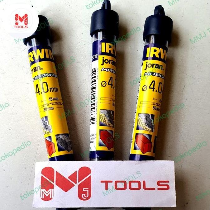 Mata Bor Beton IRWIN 4mm - Mata Bor Tembok IRWIN - IRWIN Masonry Drill