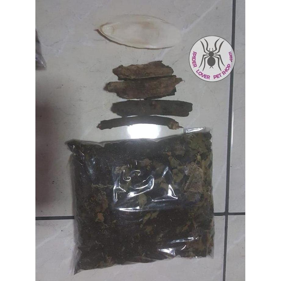 Substrate Isopoda / bioactive katak / tarantula dll - 1 kg