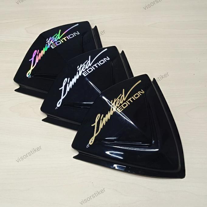 RAVELLA VISOR BEAT KARBU BEAT OLD MIO SPORTY MIO SOUL KARBU MIO M3 STIKER LOGO WINDSHIELD HONDA BEAT