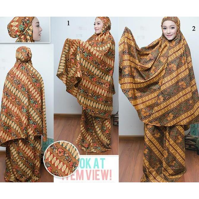 komariyah mukena batik busana muslim wanita