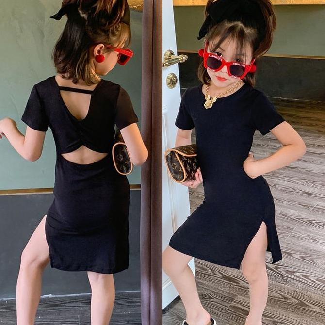 2-6thn | DRESS ANAK KOREA PESTA ELEGAN FORMAL PEREMPUAN catalog HNQ HS