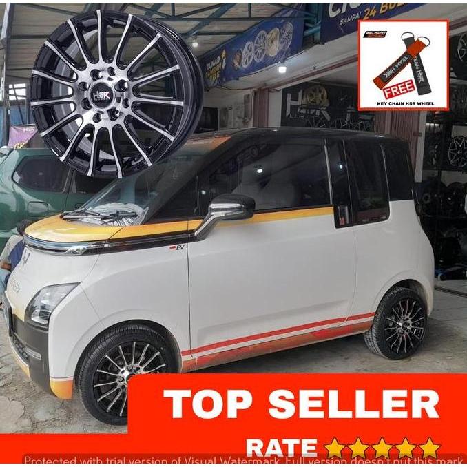 PAKET VELG RACING MOBIL WULING AIR EV RING 14 SIGRA KIA HSR MAUDUS R14
