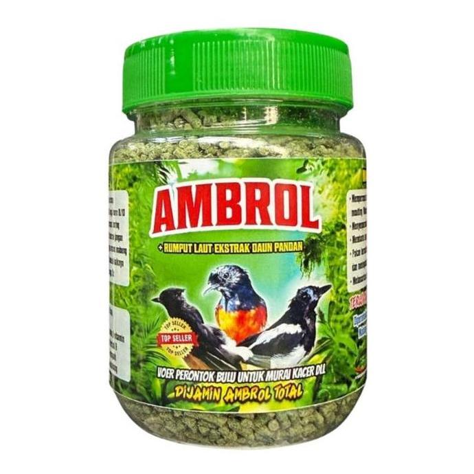 Bird Oasis Ambrol Voer Hijau 145g Perontok Bulu Burung Murai & Kacer Total Untuk Moulting & Mabung B