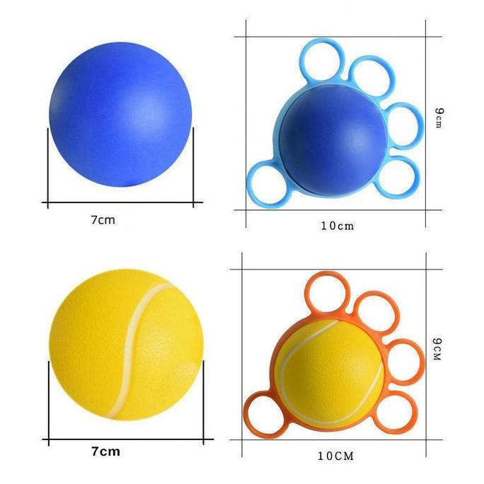 RAXSTAR Bola Terapi Tangan Bola Kesehatan Tangan Karet Silikon Bola Bola Tangan Terapi Tangan Rehabi