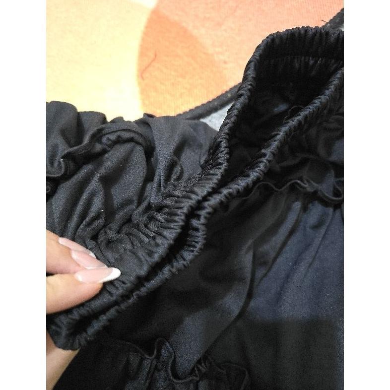 CUCI GUDANG Cherry_ New  Ruffles Mini Skirt Korean Style | Rok Pendek Sexy Terbaru | Rok Susun Pende