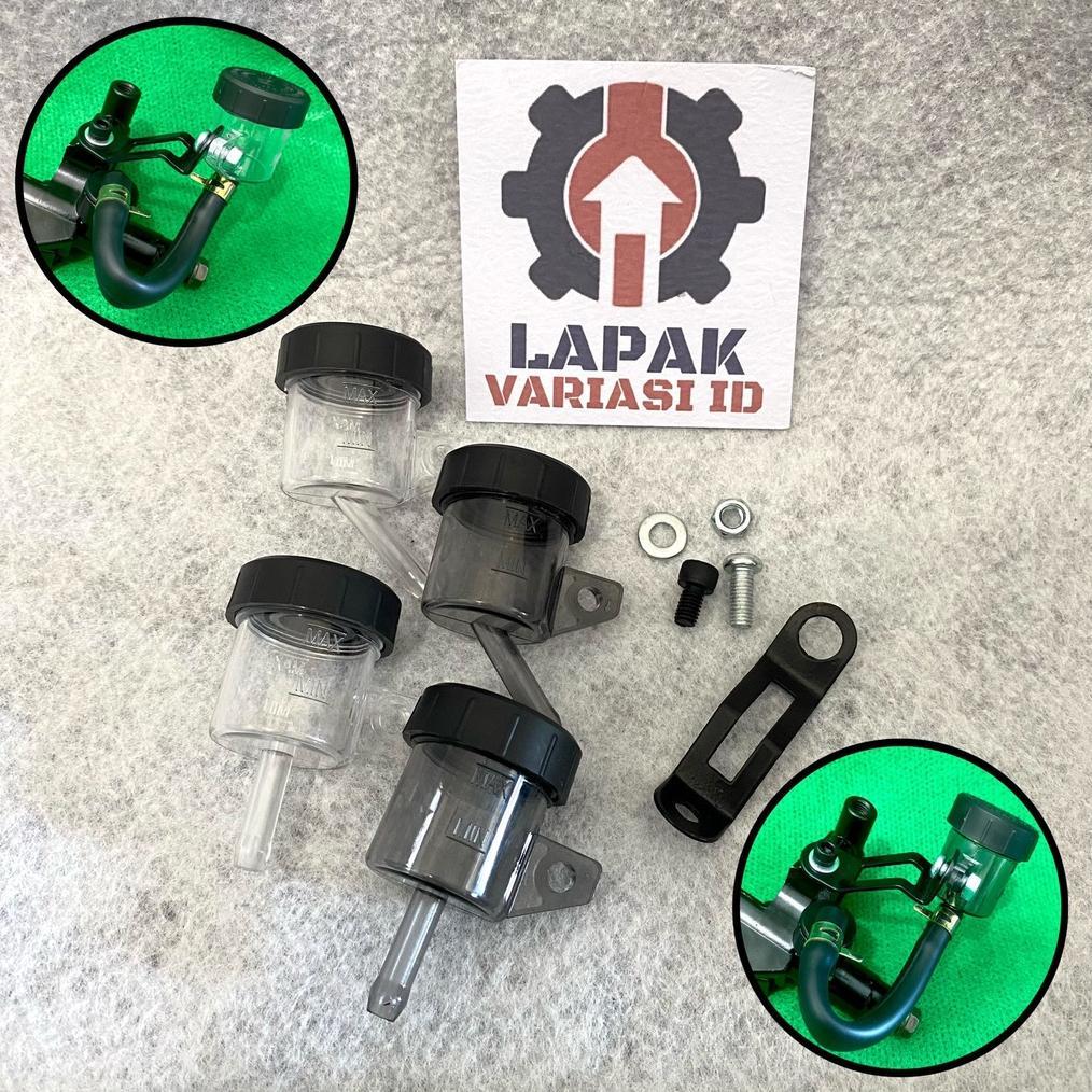 PAKET TABUNG MINYAK REM PLUS BAUT PERBIJI DEPAN BELAKANG HONDA VARIO BEAT STREET YAMAHAHA FAZZIO VIX