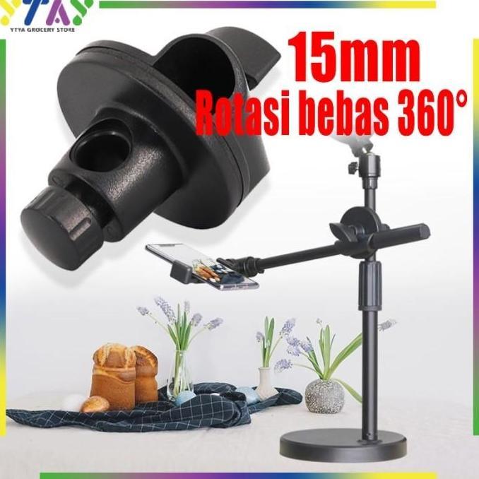 HERBONE Mic Holder Besar/Stand Microphone Holders/Universal, Mic Holder.