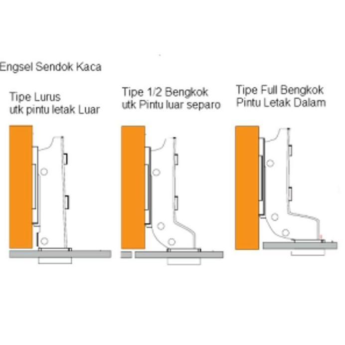 ENGSEL SENDOK 1/2 BENGKOK MERK MORBIDO SLOW MOTION