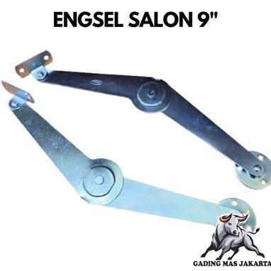 Engsel Salon Wayang / Engsel Sikutan Jendela Hak Angin Lipat 9" Inch