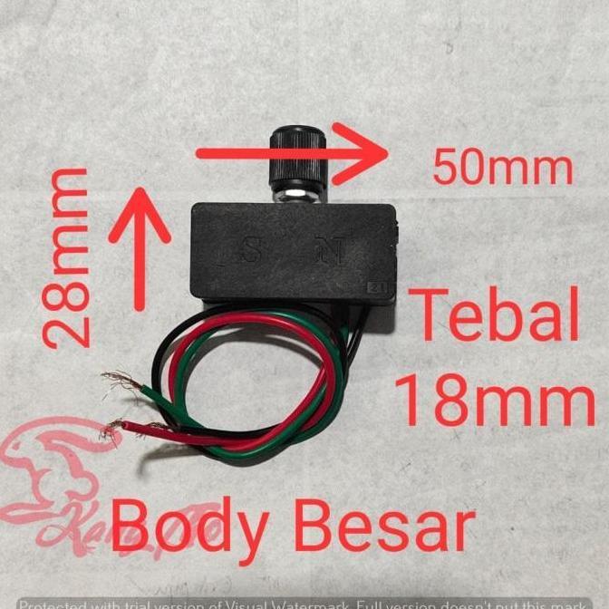 Switch Speed Sprayer / Potensio Pengatur Sprayer Elektrik 12V