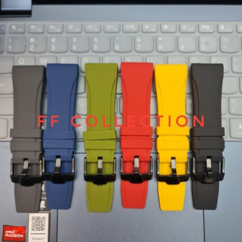 FF 1102 TEBAL KWALITAS ORIGINAL KALEB Strap Tali jam tangan 24MM 26MM 22MM 24 MM 26 MM 22 MM Silicon