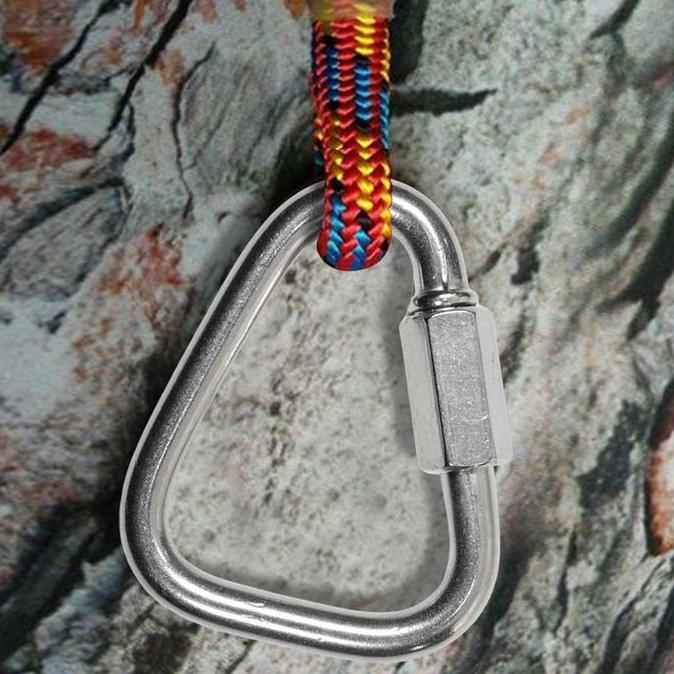 Climbing Carabiner - Carabiner Safety Lock Triangle - S4045 - Safety For Climbing