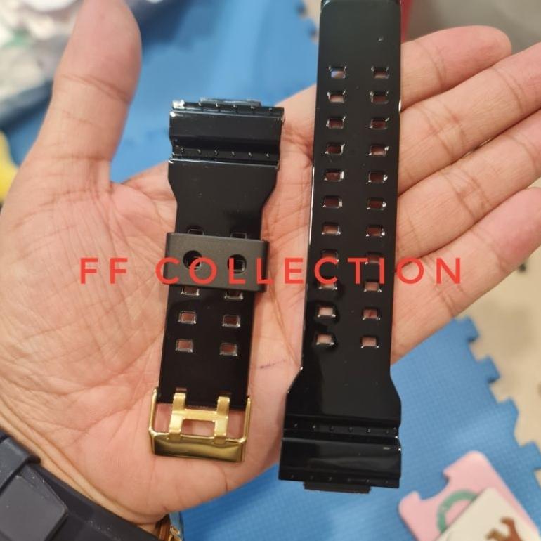 TALI / STRAP JAM TANGAN KWALITAS ORIGINAL GESPER GOLD  CASIO G-SHOCK GA-100 GA-110 GA-120 GA-200 GA-