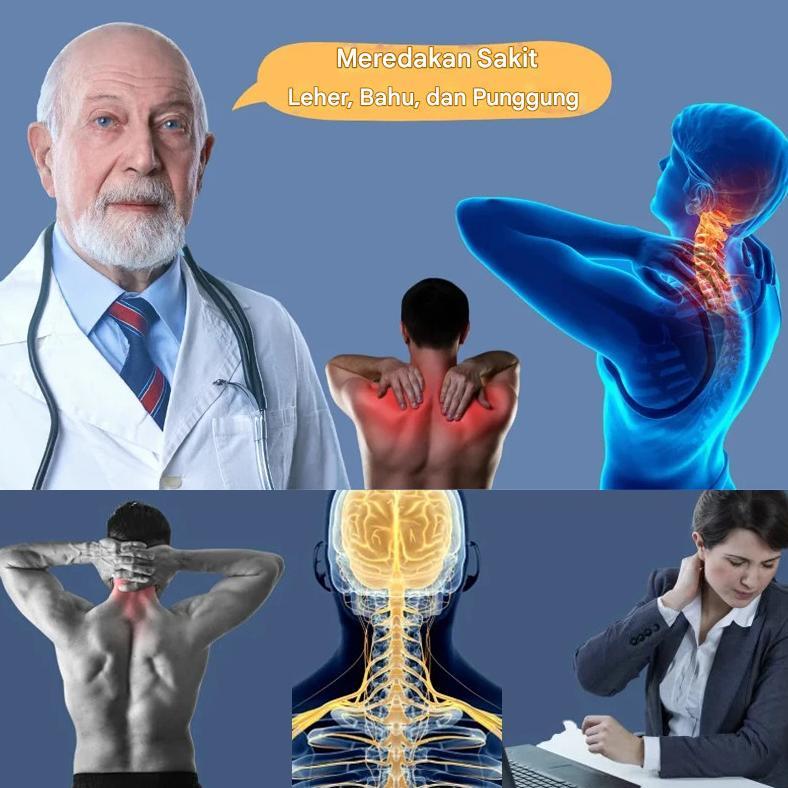 Terbaru Alat Pijat Shiatsu Elektrik Hadiah Sehat Untuk Pria Dan Wanita Alat Pijat Tubuh Pereda Nyeri