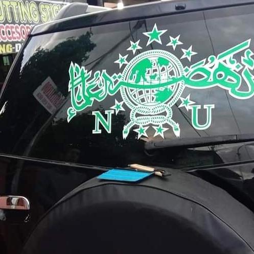 TERLARIS STICKER STICKER KACA MOBIL STICKER LOGO NU NAHDATUL ULAMA